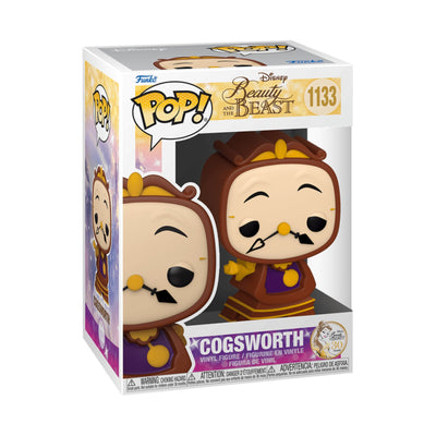 Funko Pop Cogsworth #1133 - Beauty And The Beast