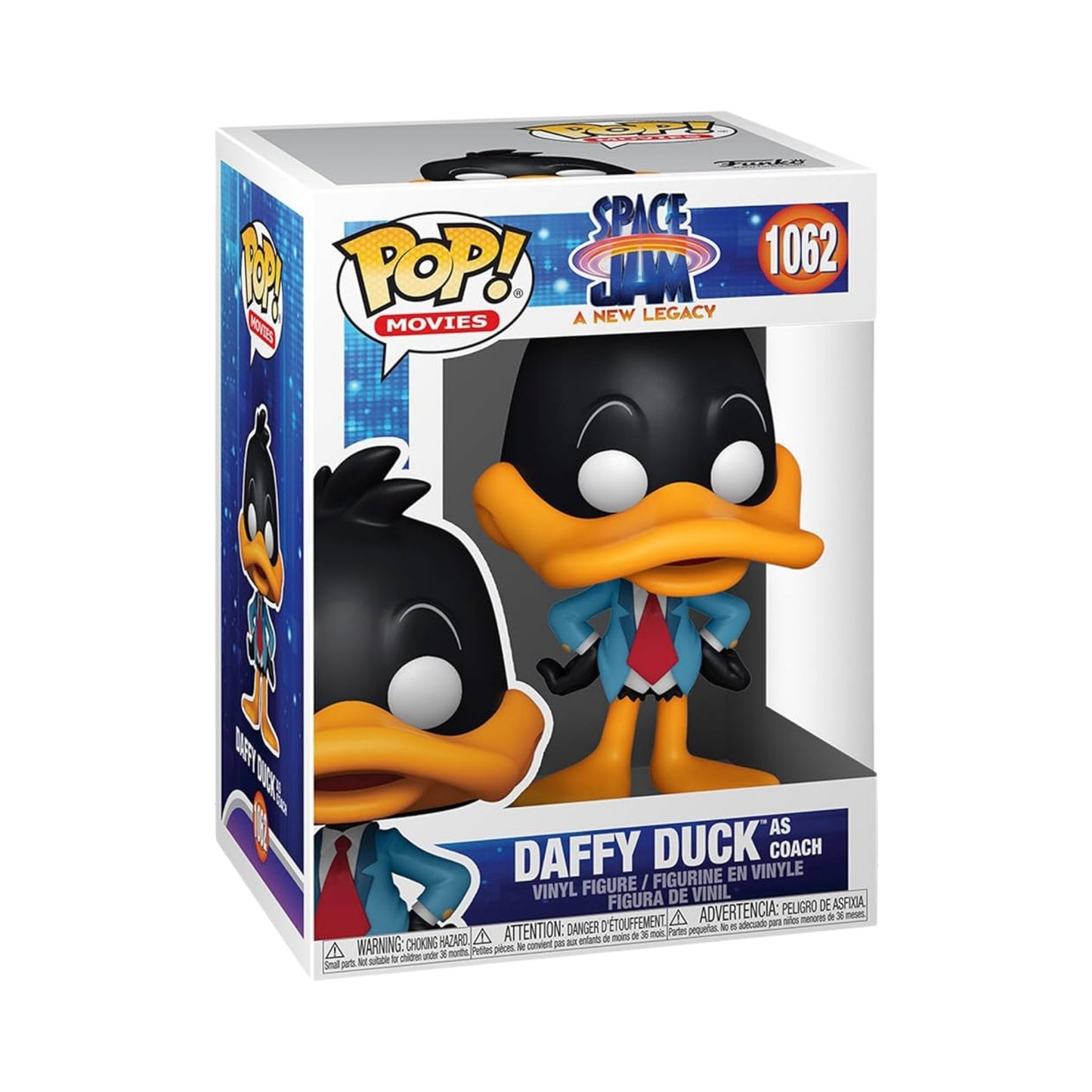 Funko Pop Daffy Duck As Coach #1062 - Space Jam