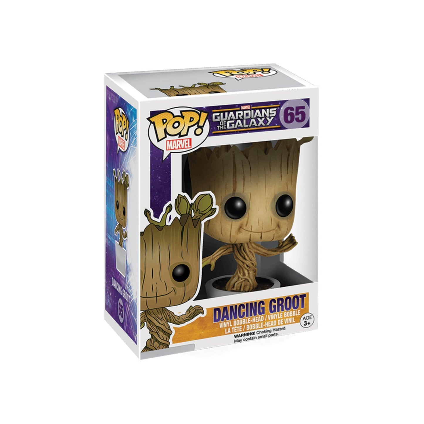 Funko Pop Dancing Groot #65 (Guardianes De La Galaxia)