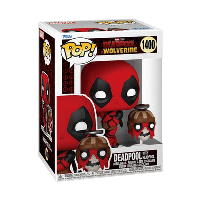 Funko Pop Deadpool With Headpool #1400 - Deadpool And Wolverine