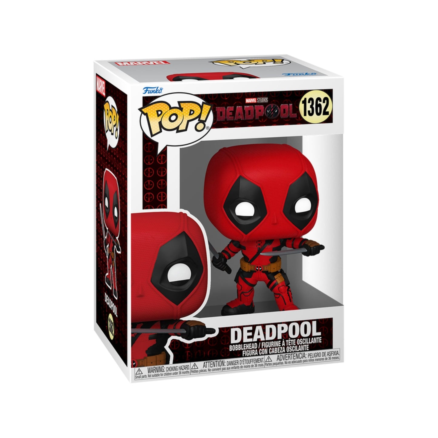 Funko Pop Deadpool With Swords #1362 - Deadpool And Wolverine