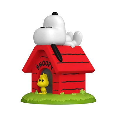 Funko Pop Deluxe Snoopy On Doghouse #856 - Peanuts