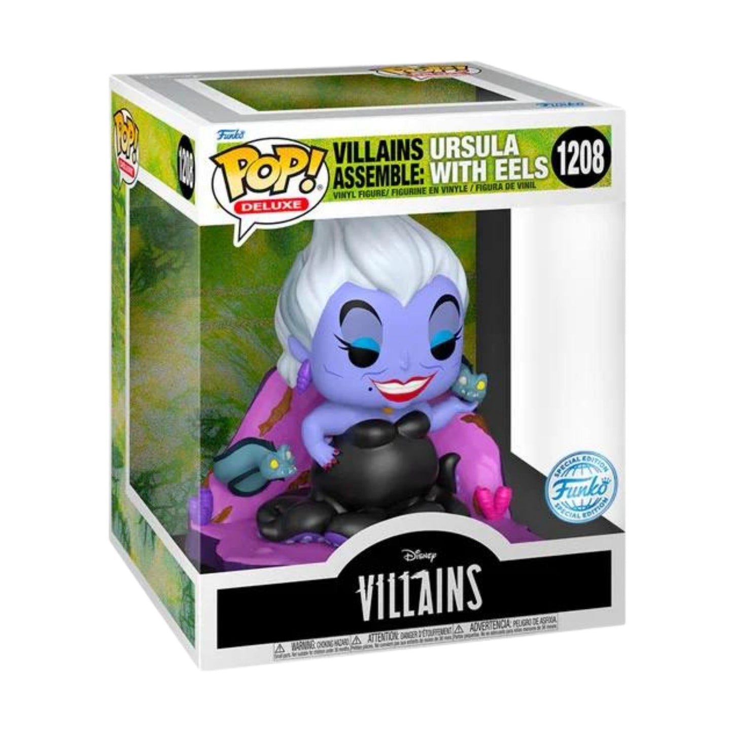 Funko Pop Deluxe Ursula Whit Eels #1208 - Disney