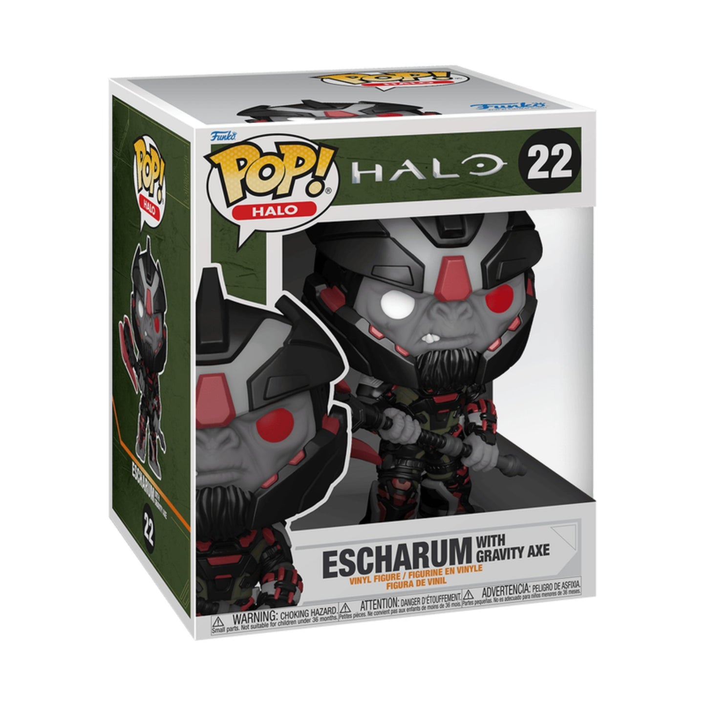 Funko Pop Escharum With Gravity Axe #22 - Halo