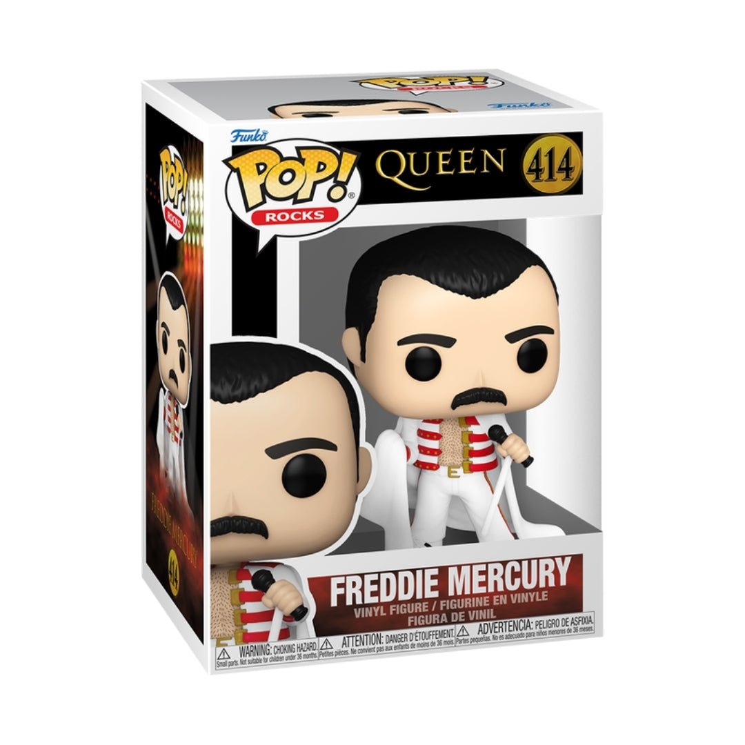 Funko Pop Freddie Mercury With Cape #414 - Queen