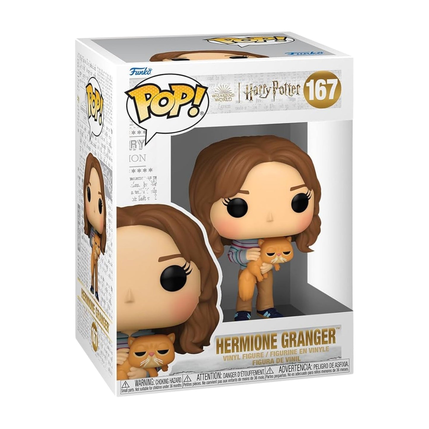 Funko Pop Hermione Granger With Crookshanks #167 - Harry Potter