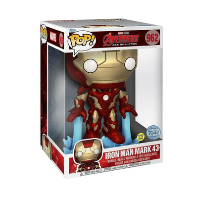 Funko Pop Iron Man Mark 43 Jumbo Special Edition #962 - Avengers Age Of Ultron