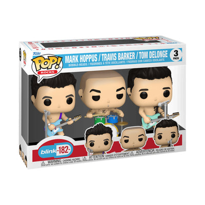 Funko Pop Mark Hoppus - Travis Barker - Tom Delonge - Blink 182