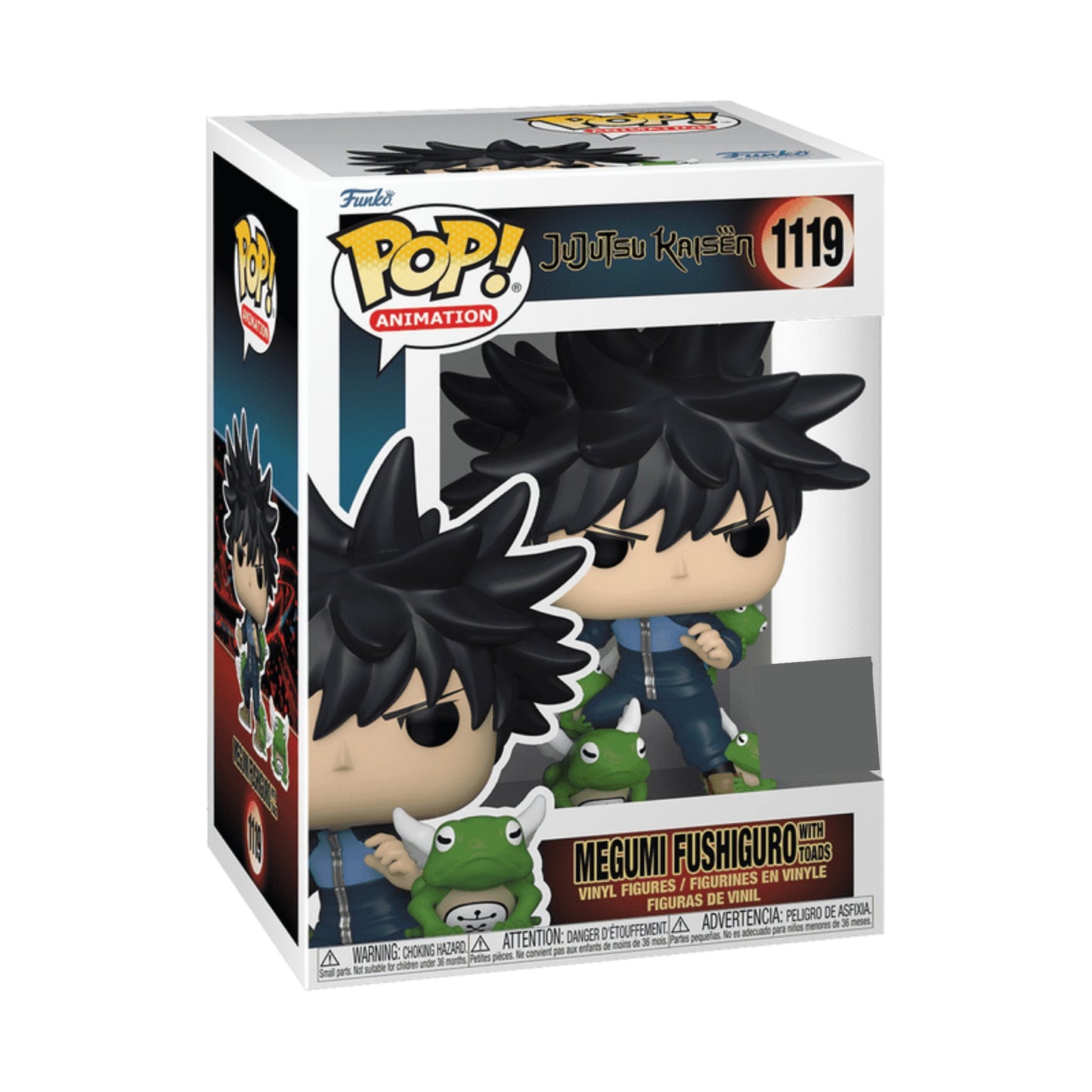 Funko Pop Megumi Fushiguro With Toads Special Edition #1119 - Jujutsu Kaisen