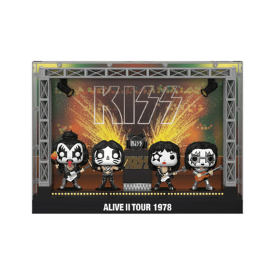 Funko Pop Moment 4pack Alive II Tour 1978 Kiss Special Edition - Kiss