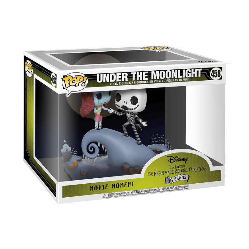 Funko Pop Movie Moments: Jack And Sally Under The Moonlight - Disney #458