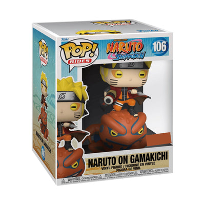 Funko Pop Naruto On Gamakichi #106 Special Edition - Naruto