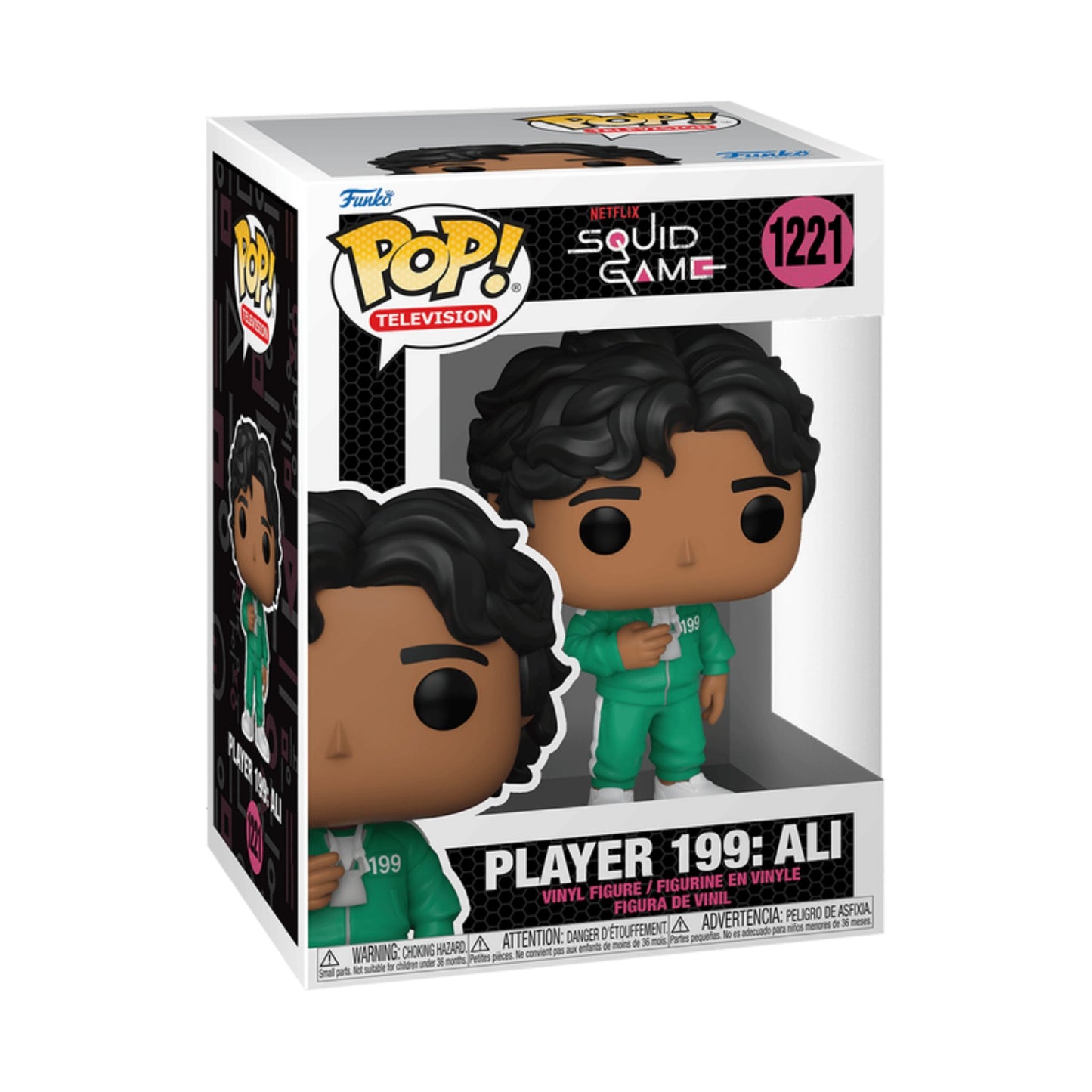 Funko Pop Player 199 Ali #1221 - Squid Game