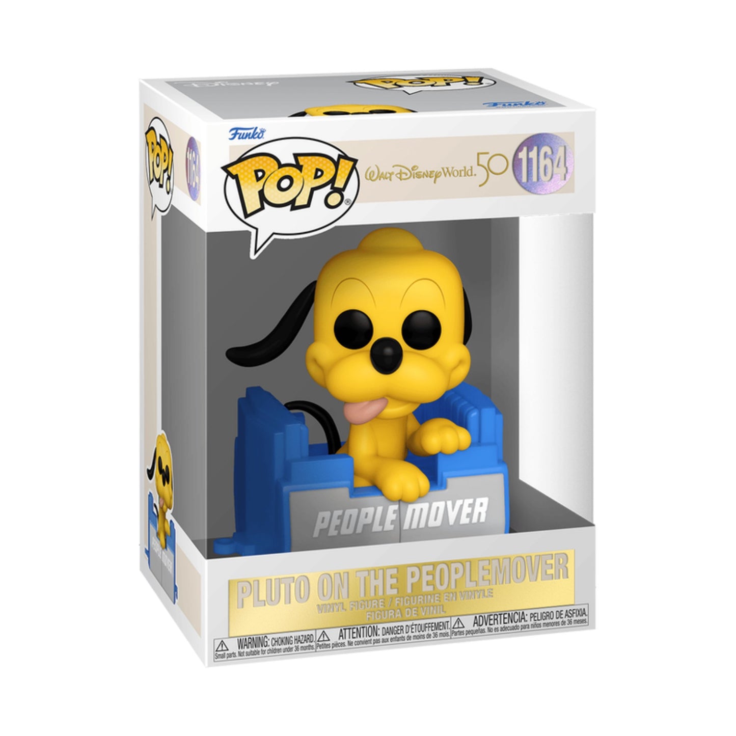 Funko Pop Pluto On The People Mover #1164 - Disney