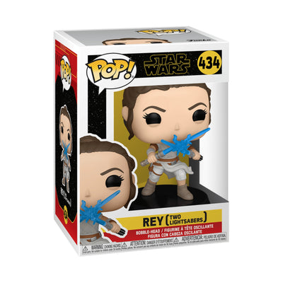 Funko Pop Rey Two Lightsaber #434 - Star Wars