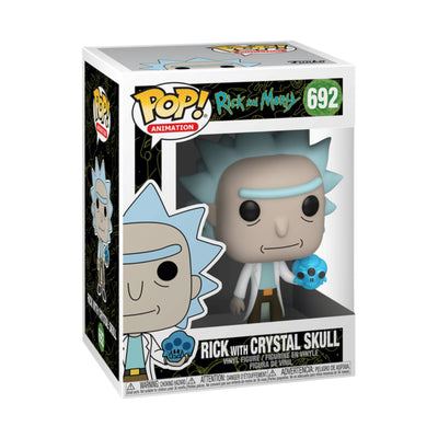 Funko Pop Rick With Crystal Skull #692 - Rick And Morty