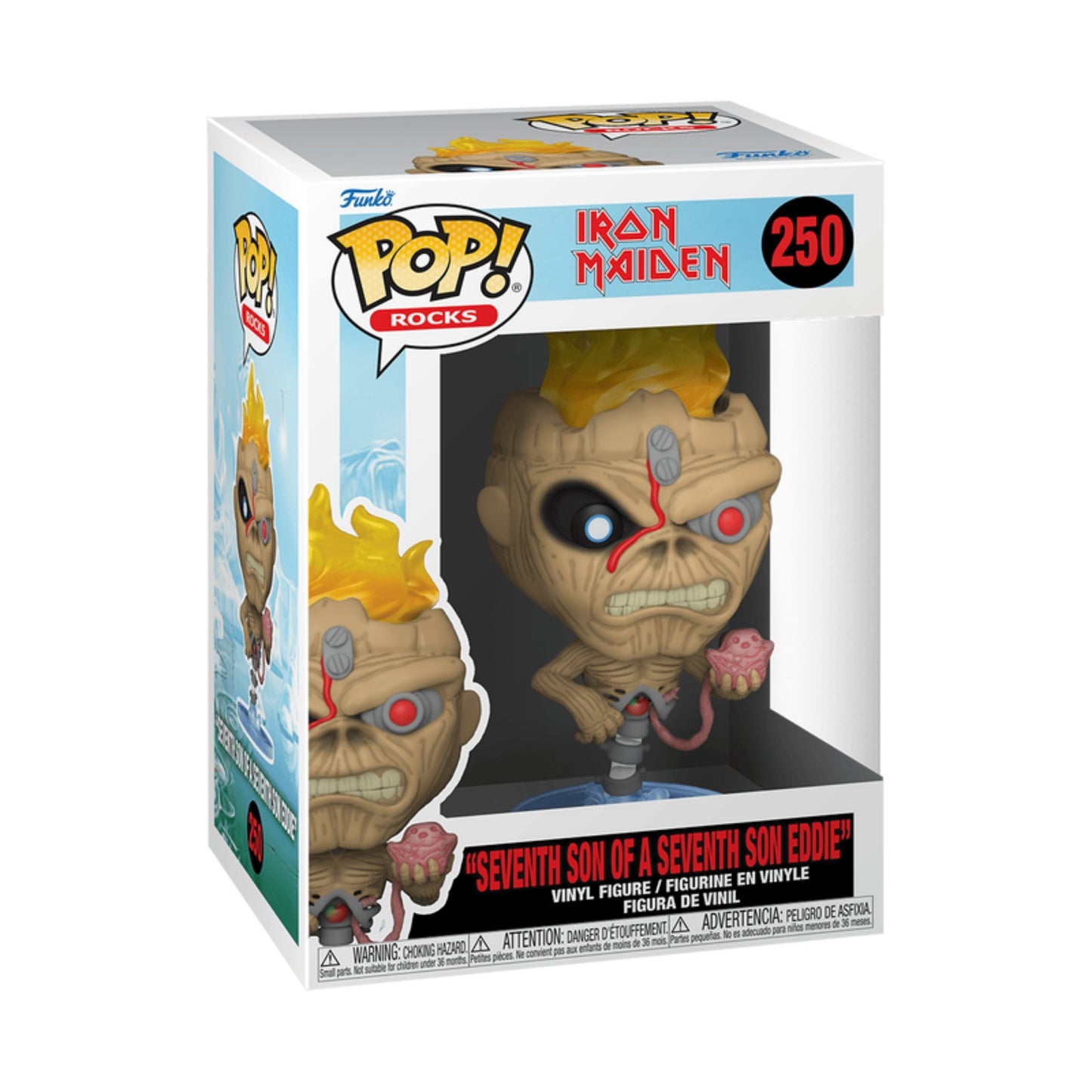 Funko Pop Seventh Son Of A Seventh Son Eddie #250 - Iron Maiden