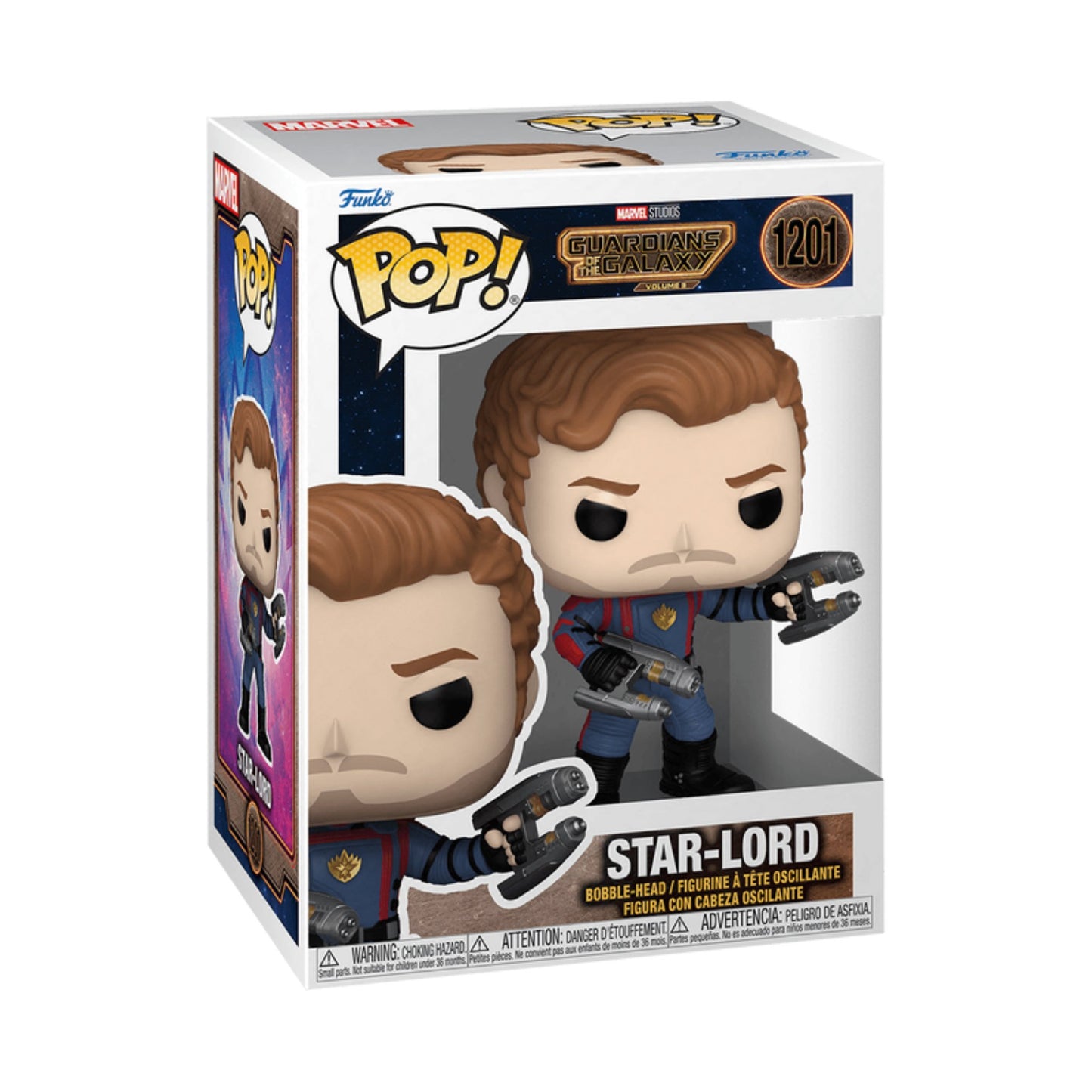 Funko Pop Star Lord #1201 - Guardians Of The Galaxy