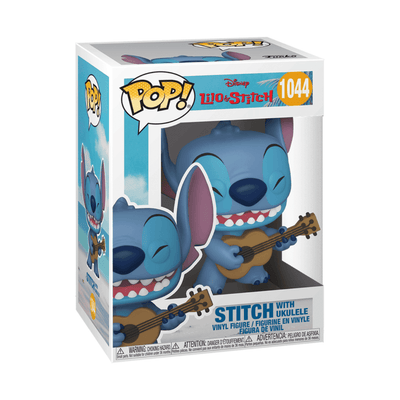 Funko Pop Stitch Whit Ukelele #1044 - Lilo And Stitch