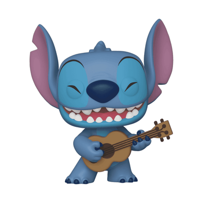 Funko Pop Stitch Whit Ukelele #1044 - Lilo And Stitch