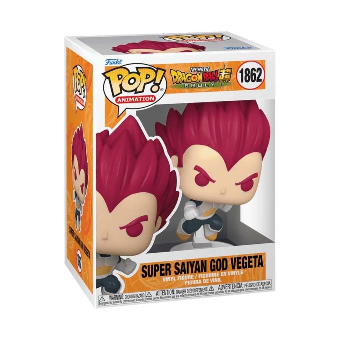 Funko Pop Super Saiyan God Vegeta #1862 - Dragon Ball Super