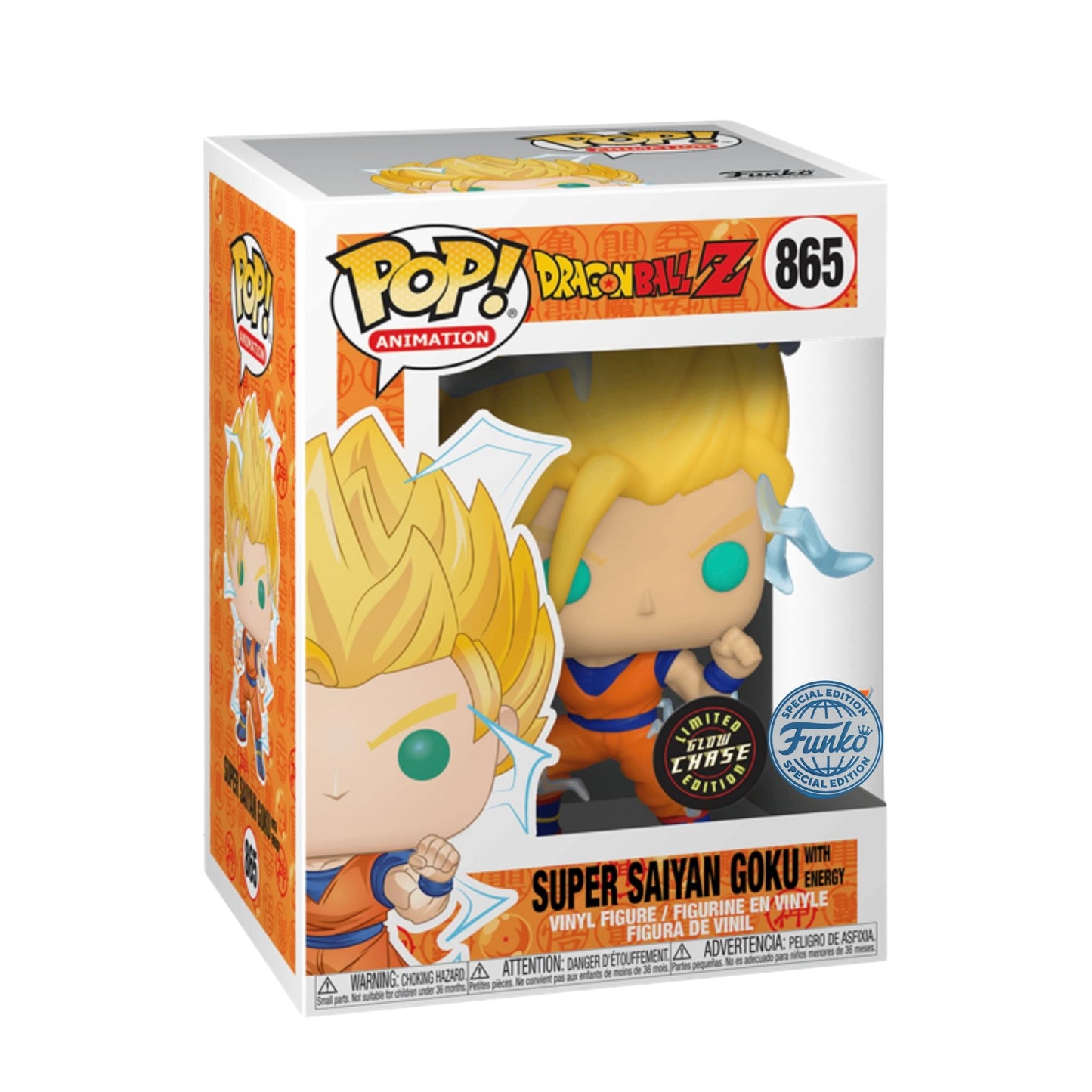 Funko Pop Super Saiyan Goku #865 Special Edition - Dragon Ball Z