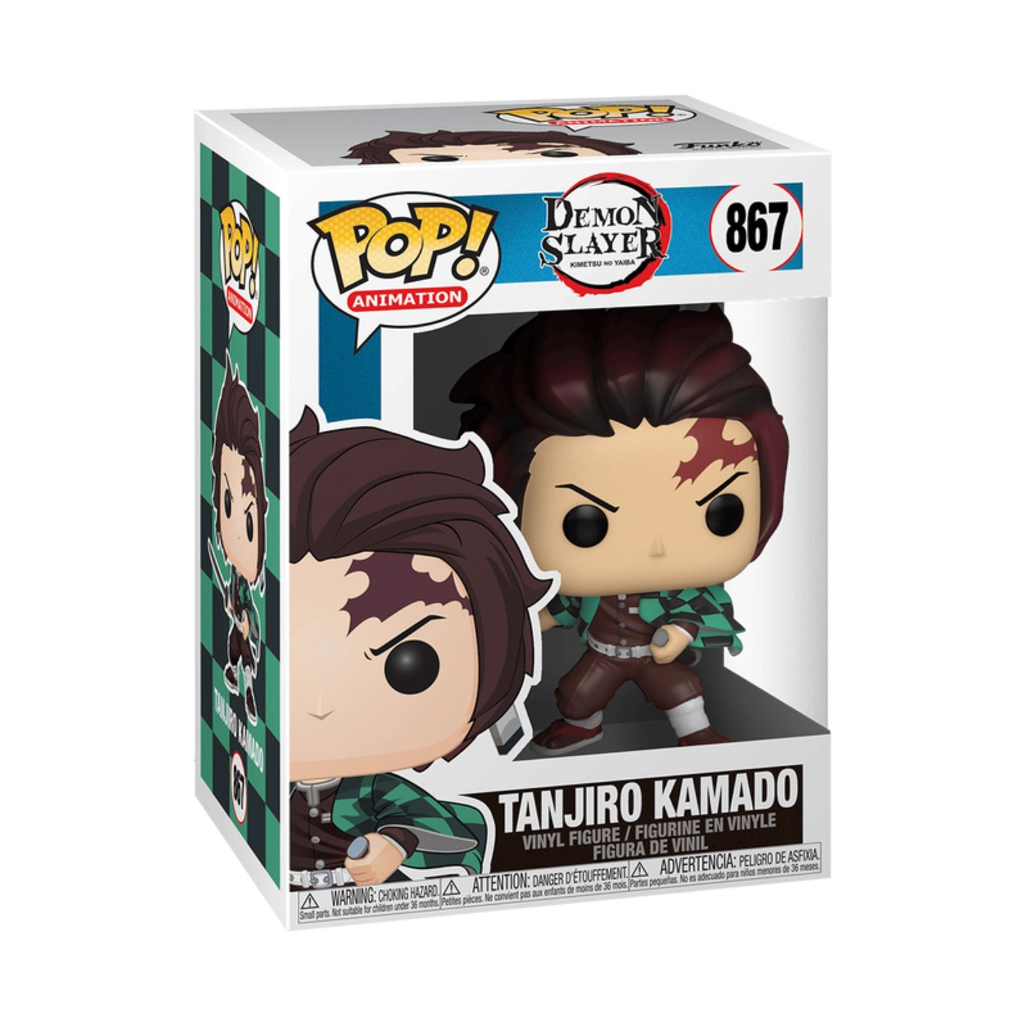 Funko Pop Tanjiro Kamado #867 - Demon Slayer