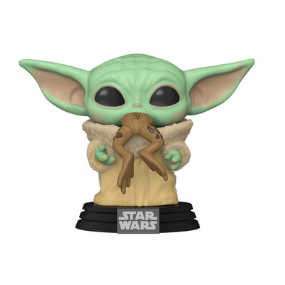 Funko Pop The Child (Baby Yoda) With Frog #379 - The Mandalorian - Star Wars