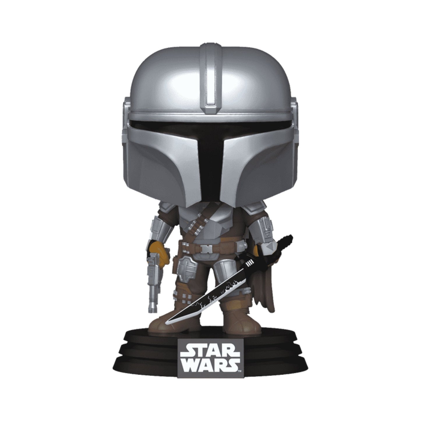 Funko Pop The Mandalorian With Darksabe #663 - Star Wars The Mandalorian