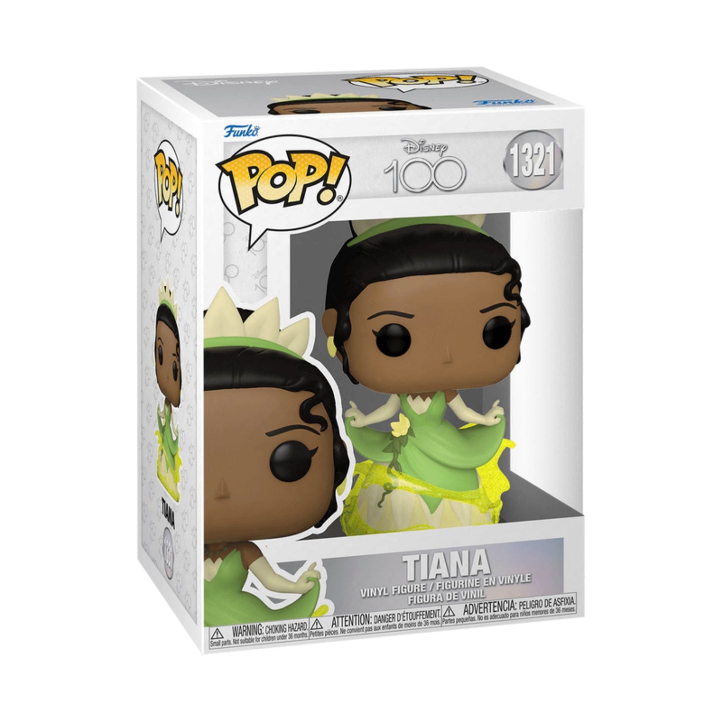 Funko Pop Tiana #1321 - Disney 100 Años