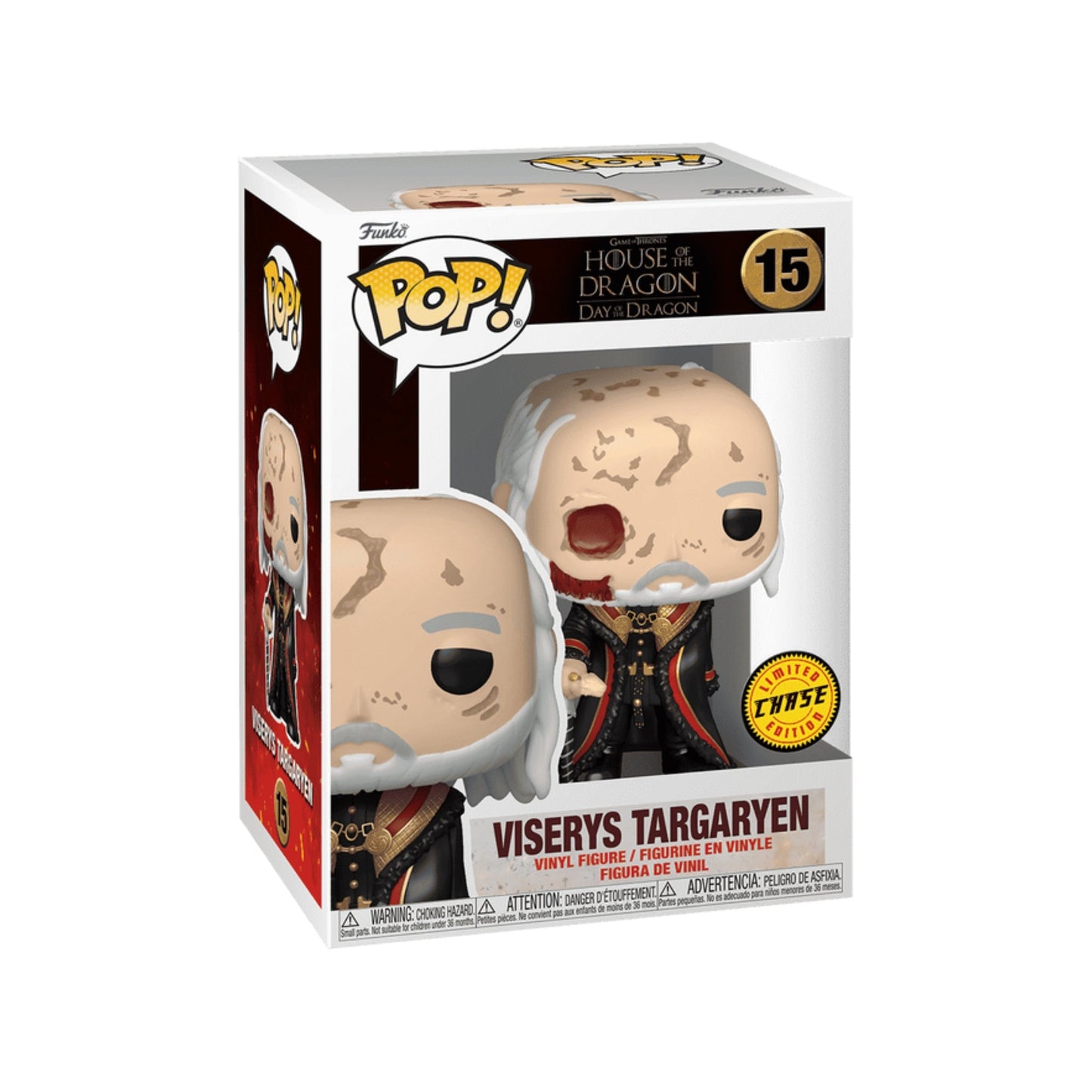 Funko Pop Viserys Targaryen With Mask #15 - House Of The Dragon