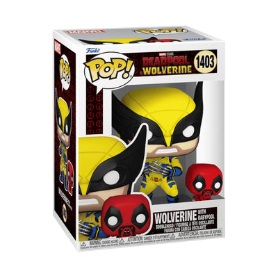 Funko Pop Wolverine With Baby Pool #1403 - Deadpool And Wolverine