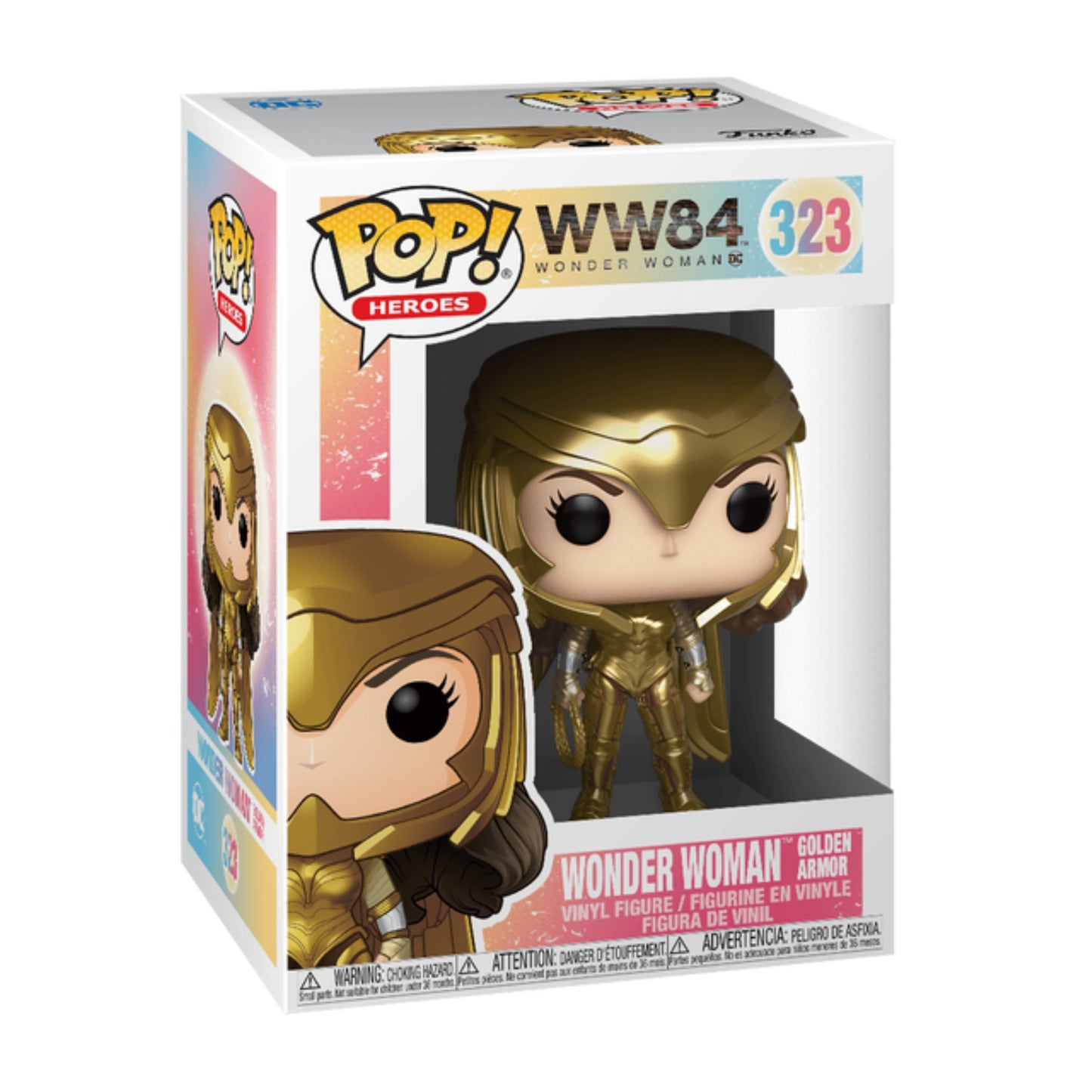 Funko Pop Wonder Woman Golden Armor #323 - WW84