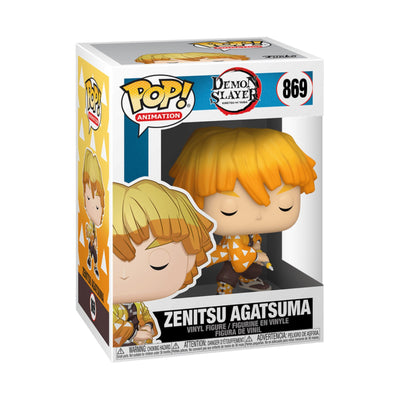 Funko Pop Zenitsu Agatsuma #869 - Demon Slayer