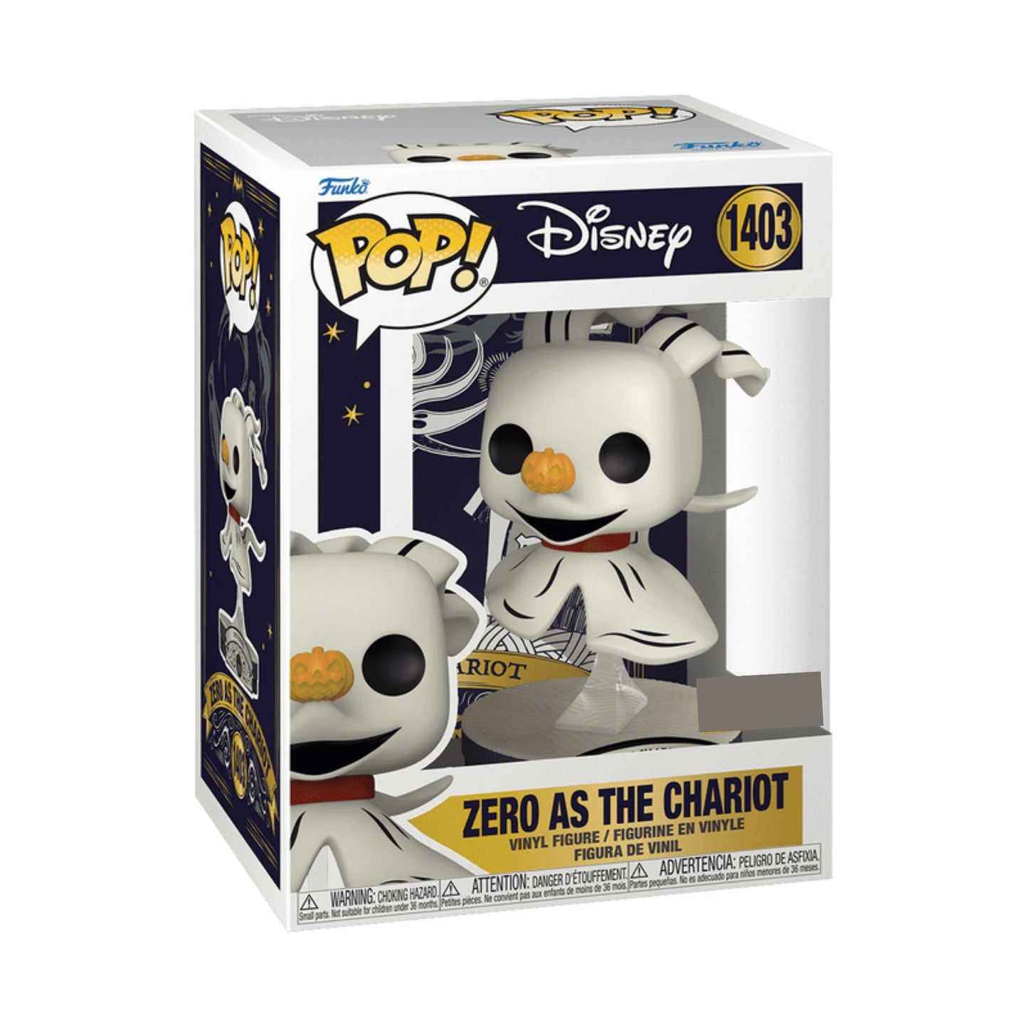 Funko Pop Zero As The Chariot #1403 Special Edition - The Nightmare Before Christmas