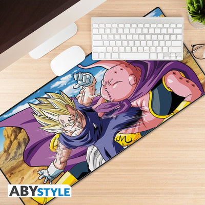 Gaming Mousepad Buu Vs Majin Vegeta Rectangular Abysse-  Dragon Ball Z