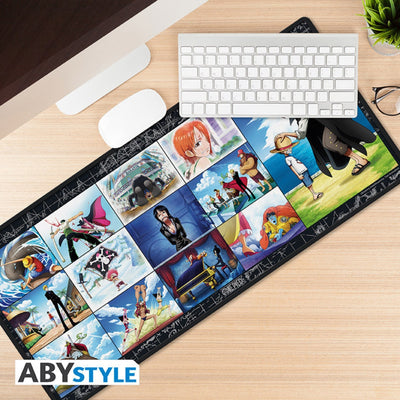 Gaming Mousepad Straw Hat Crew Memories Rectangular Abysse -  One Piece