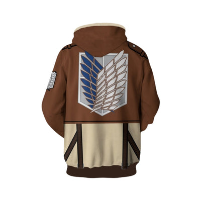 Hoodie Uniforme Legión De Reconocimiento - Attack On Titan