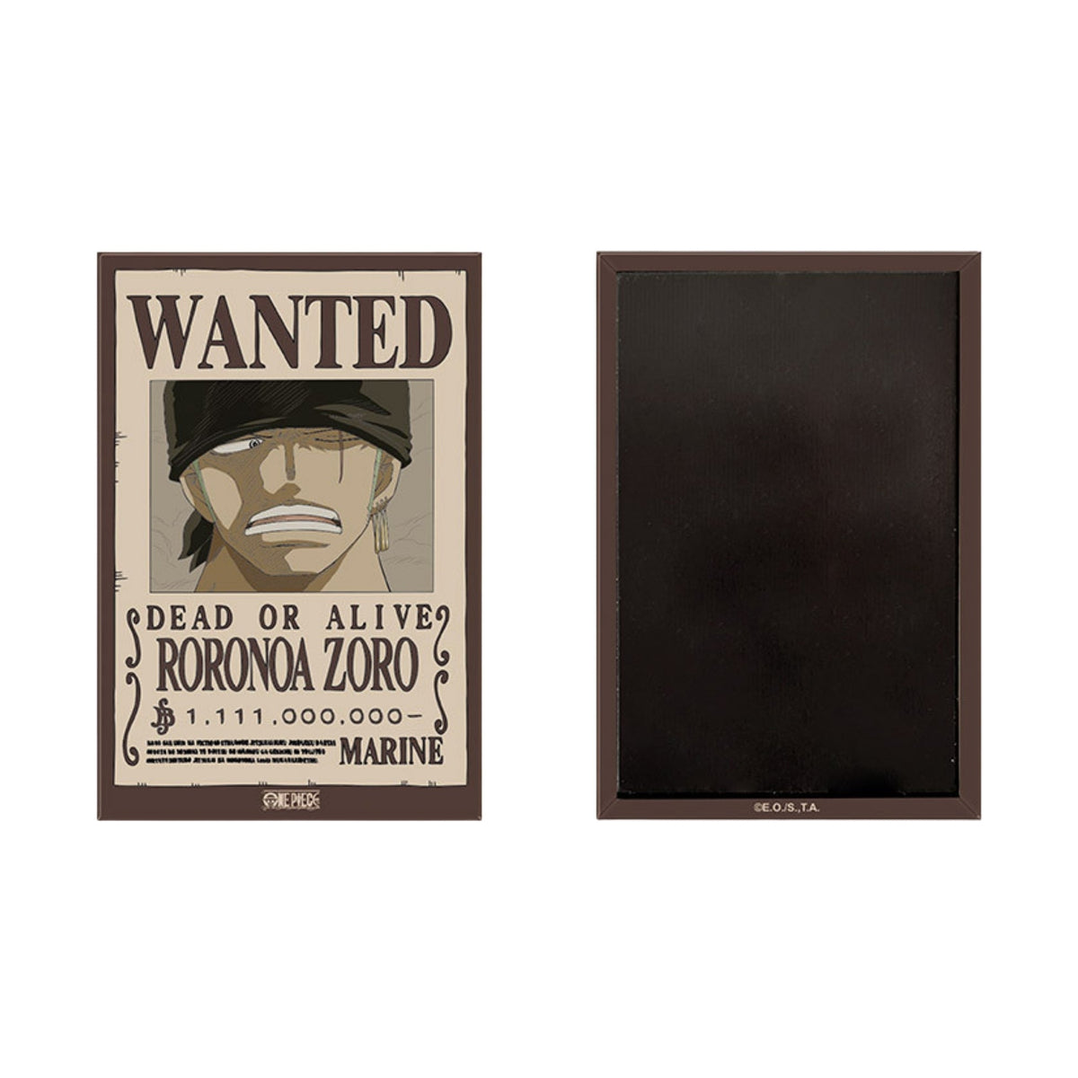 Imán Wanted Zoro Abysse - One Piece