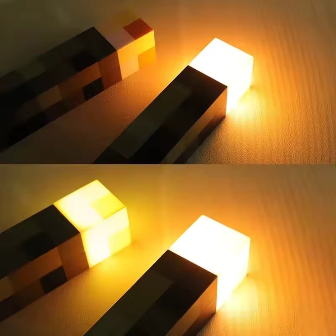 Lampara Antorcha (Amarilla) - Minecraft