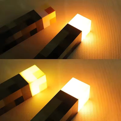 Lampara Antorcha (Amarilla) - Minecraft