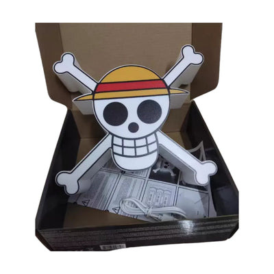 Lampara De Noche Led Calavera De Luffy - One Piece