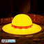 Lampara De Noche Led Sombrero De Paja Luffy Abysse - One Piece