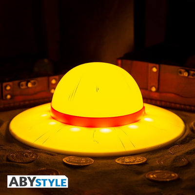 Lampara De Noche Led Sombrero De Paja Luffy Abysse - One Piece