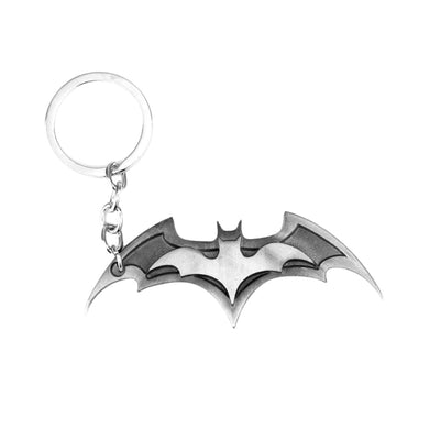 Llavero Batman Con Relieve Plateado - Batman