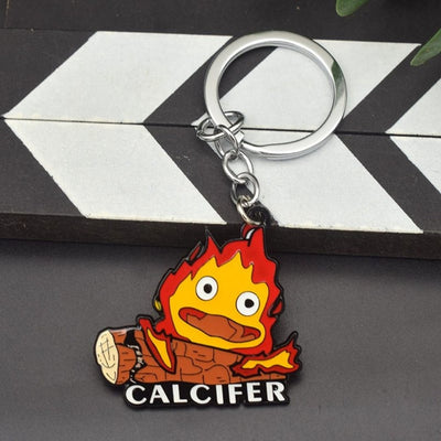 Llavero Calcifer Con Boca Abierta - Studios Ghibli