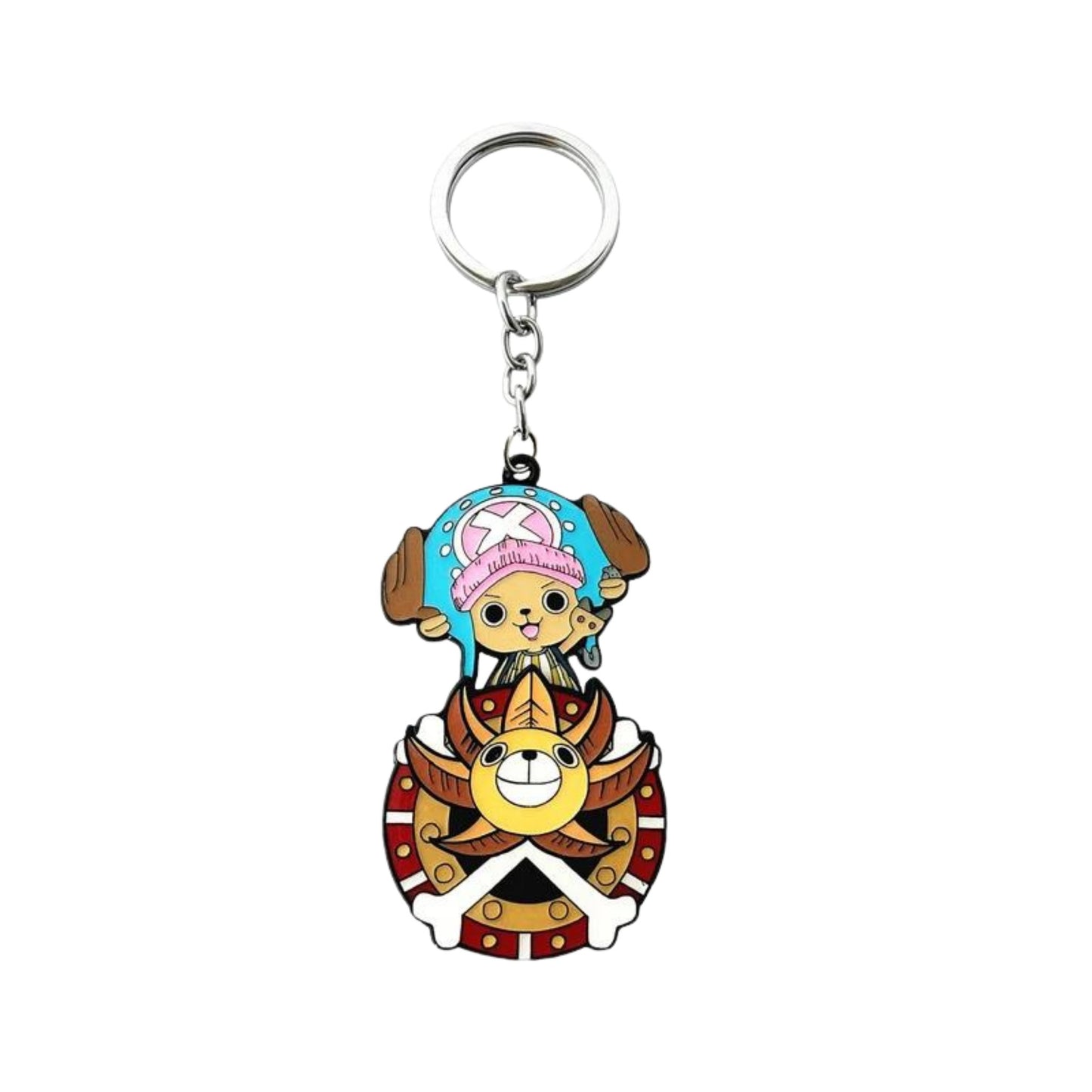 Llavero Chopper Con Barco Sunny - One Piece