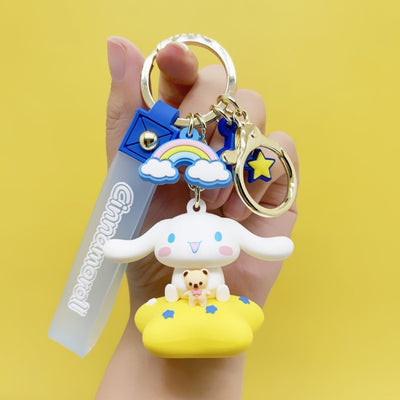 Llavero Cinnamoroll Y Osito - Sanrio