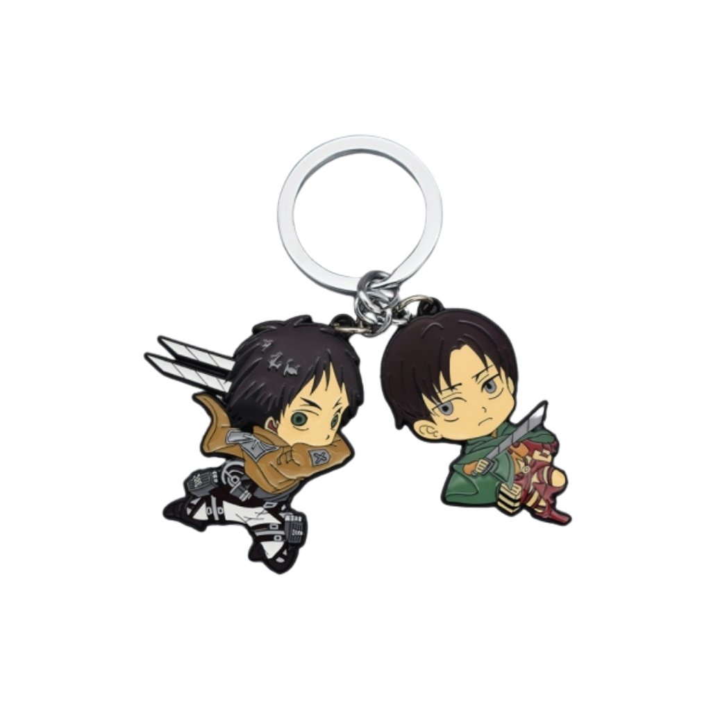 Llavero Eren Jeager Y Levi Ackerman - Attack On Titan