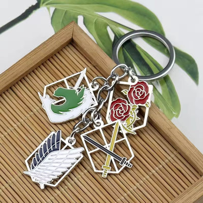 Llavero Escudos Shingeki No Kyojin